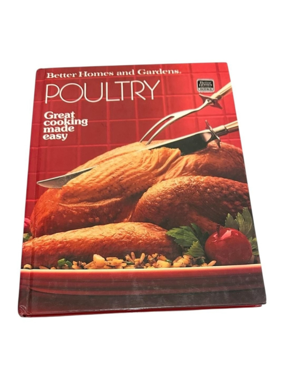 Vintage Better Homes And Gardens Poultry Meredith Red HC USA Cookbook Recipes
